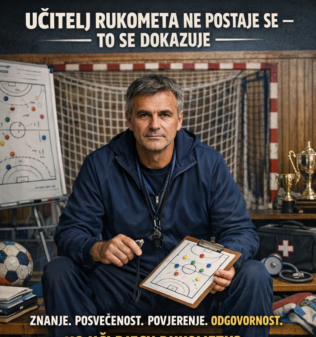 Trener rukometa se ne postaje – to se dokazuje