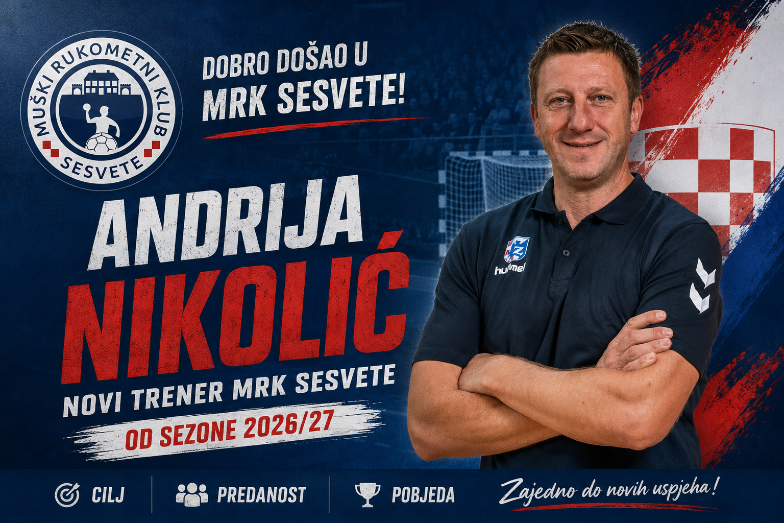 Igor Vori u potpunosti preuzima ulogu generalnog menadžera, a na njegovo mjesto stiže Andrija Nikolić.