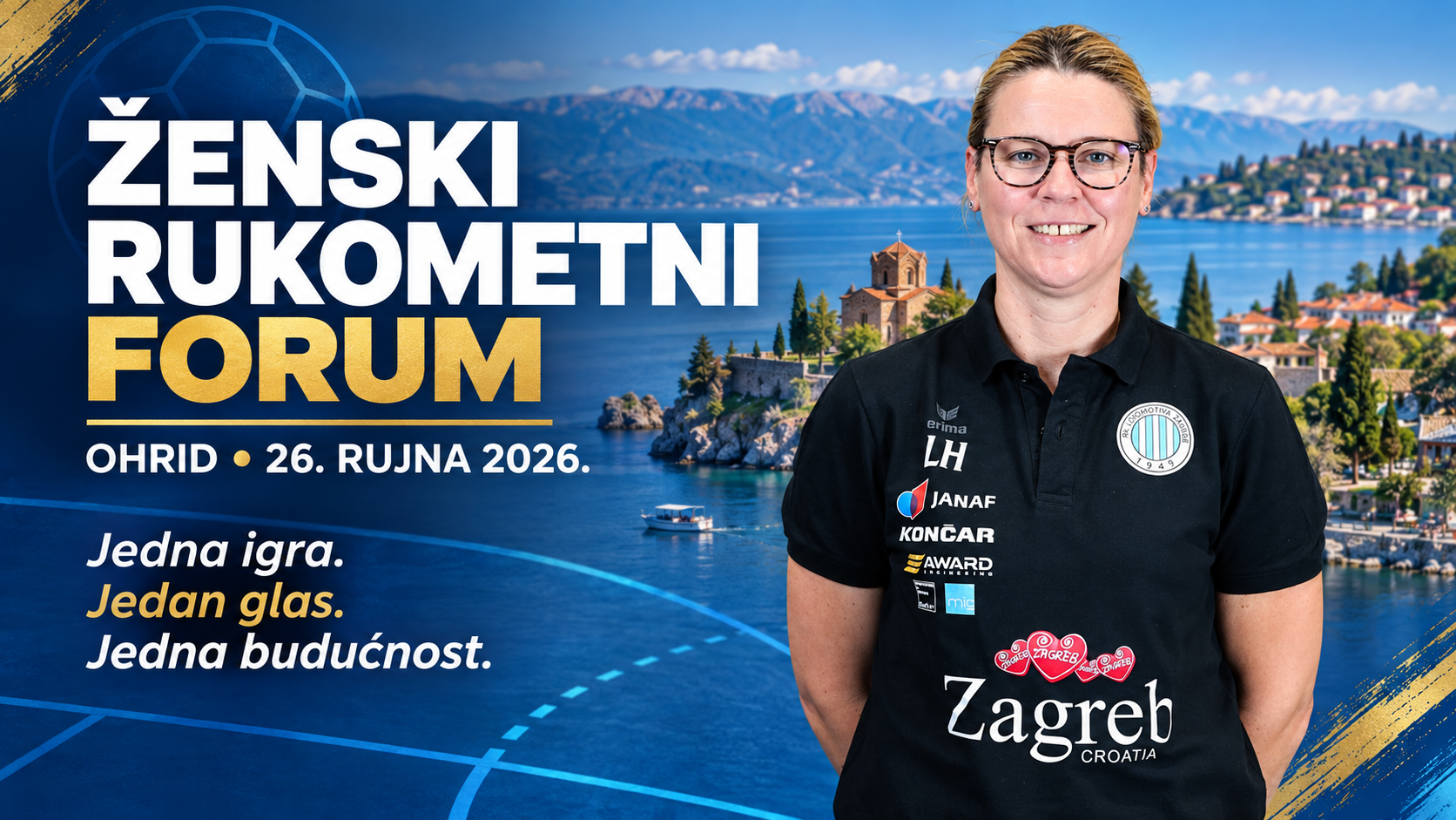 Pet velikih rukometnih imena u Ohridu: Lidija Horvat među sudionicama foruma o budućnosti ženskog rukometa