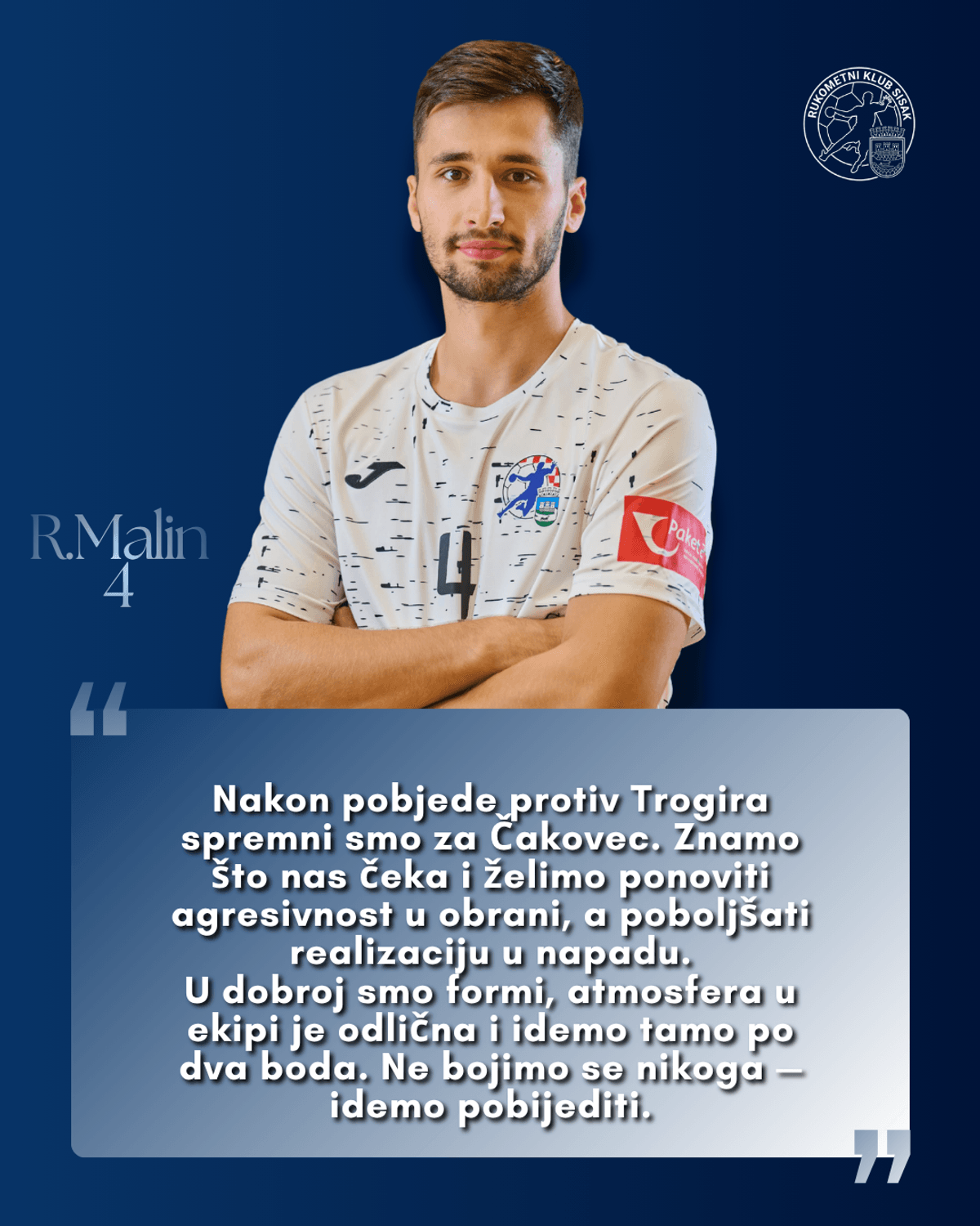 Rok Malin, RK Sisak