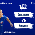 Najava utakmice ŽRK Bjelovar – ŽRK Ivanić, 1. HRL za žene, 7. kolo